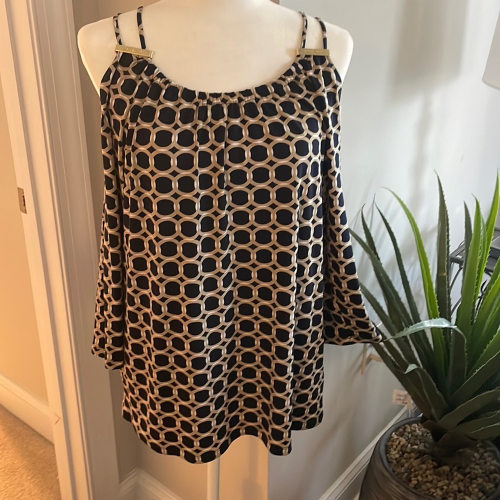 New, no tags, Michael Kors cold shoulder top